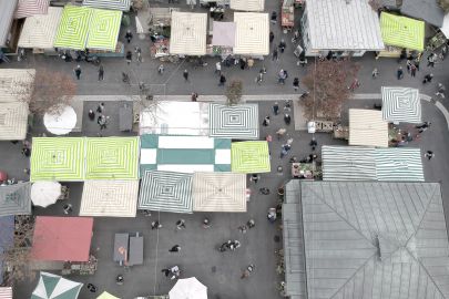 Marktplatz von oben