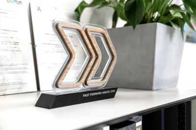 Trophäe Fast Forward Award 2019