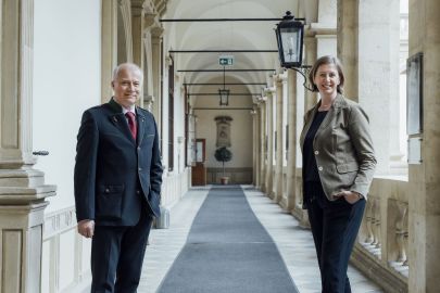 Hans Seitinger und Barbara Eibinger-Miedl