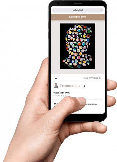 Hand mit Handy und App