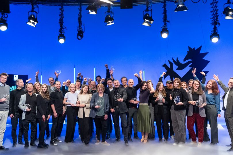 (c) geopho.com Die stolzen Gewinnerinnen und Gewinner des Green Panther 2023.