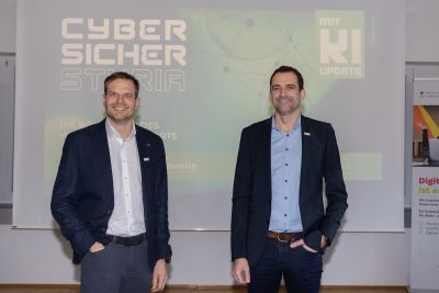 Matthias Rüther (Joanneum Research) und Stefan Schafranek (DIH Süd)