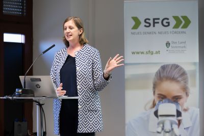 Wirtschaftslandesrätin Barbara Eibinger-Miedl