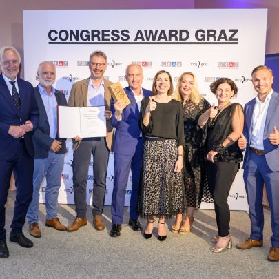 Das Team von JR und SFG mit Stadtrat Günther Riegler