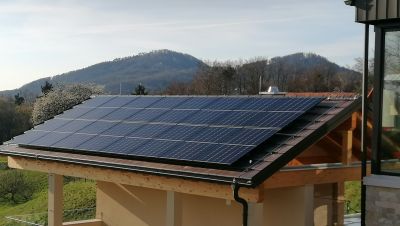 PV-Anlage auf Dach